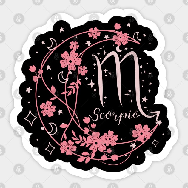 Scorpio (October 23 November 21) Sticker by Annabelhut